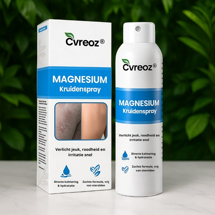 Magnesium kalmerende huidspray